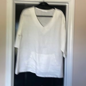 Bryn Walker white linen tunic